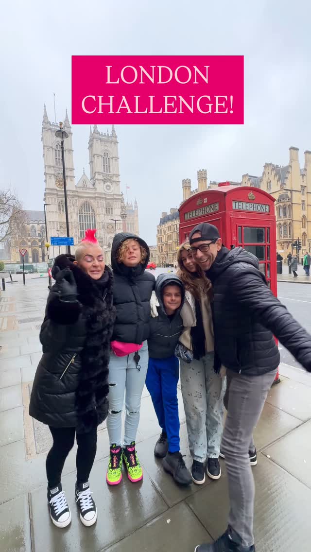 Instagram post by @trynsomethingnew for VISIT LONDON. Caption reads: Today we are going to have quite the challenge in....