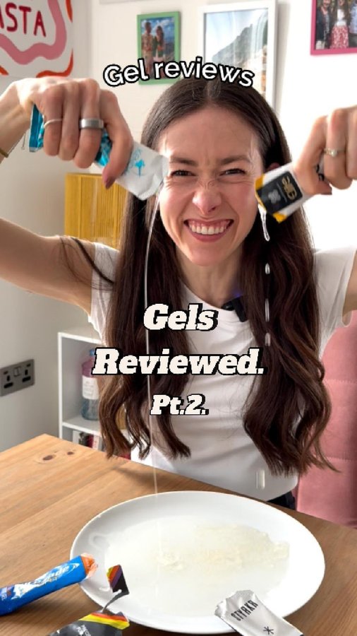 Instagram post by @siansecc for Styrkr. Caption reads: Which gels are right for you PART TWO ⬇️⬇️⬇️

You....