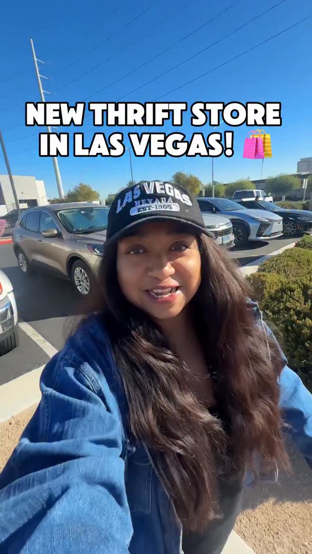 Instagram post by @its.veliaa for Savers. Caption reads: There’s a new thrift store that just opened in Las....