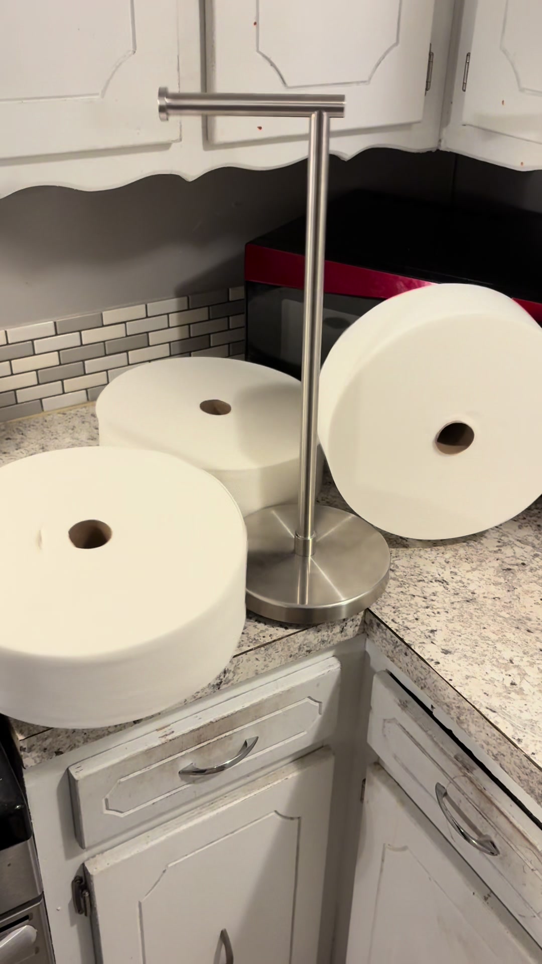 TikTok post by @balleronibolonga for Charmin. Caption reads: @Charmin #foreverroll .