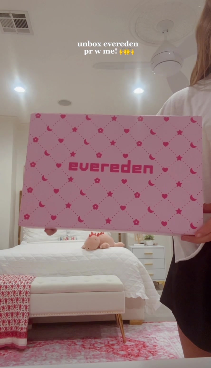 TikTok post by @..muchlovelon for Evereden. Caption reads: obs @Evereden !! congrats on getting into @sephora....