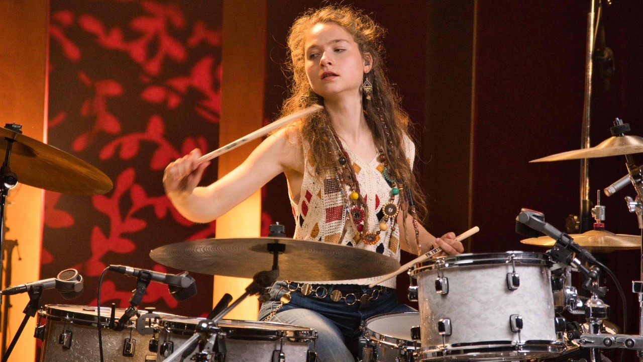 YouTube post by @sina-drums for Thomann. Caption reads: This 70s classic rock song is only famous in the....