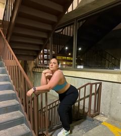 Instagram post by @ashleyamberg for First Health Apparel. Caption reads: [...] GIVEAWAY! 

I’m partnering with....