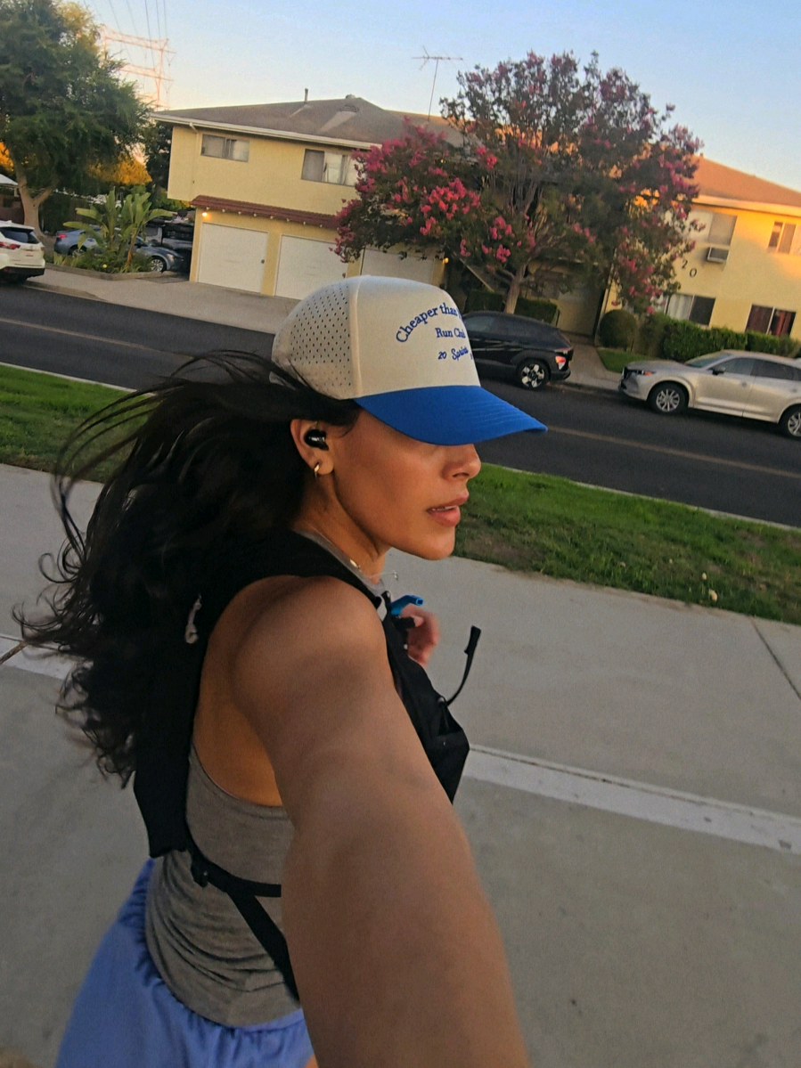 TikTok post by @marissarosa5 for GetSprints. Caption reads: [...] #runningcommunity #runninggear #getsprints....