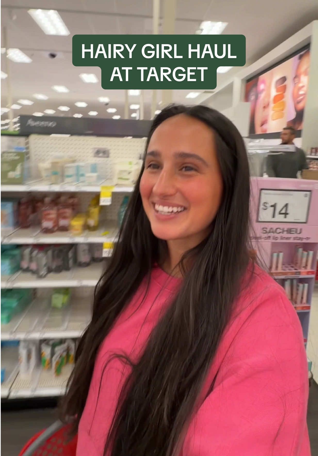 TikTok post by @rachel_muse for Flamingo. Caption reads: [...] of course got my favorite razor from....