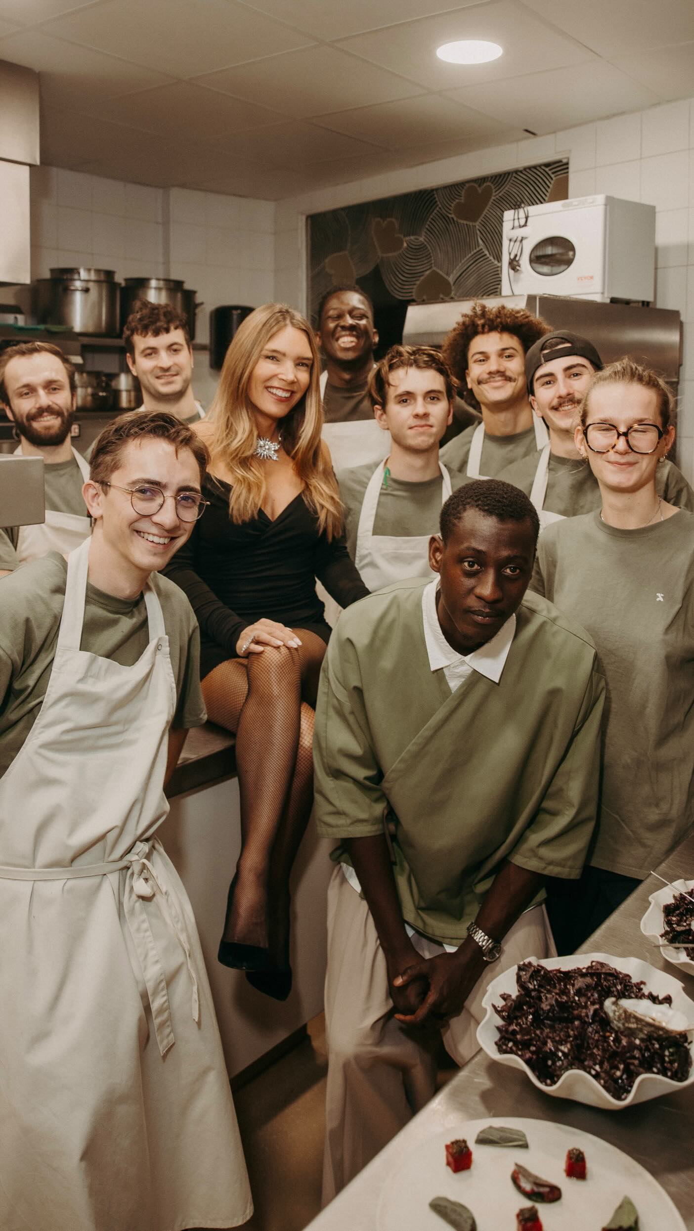 Instagram post by @juliettelonguet for Veuve Clicquot. Caption reads: [...] cuvée prestige “La Grande Dame” by....