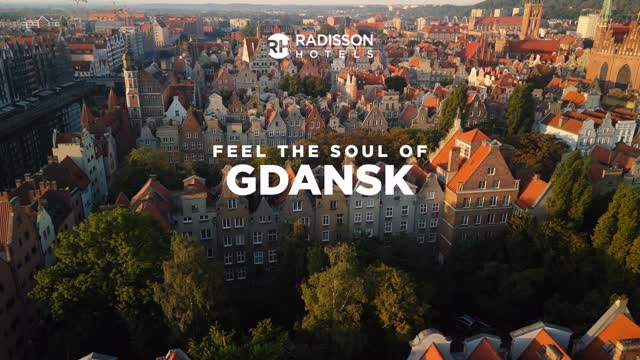 Instagram post by @ariana_myrochek for Radisson. Caption reads: Gdańsk with @radissongdansk
A trip to northern....