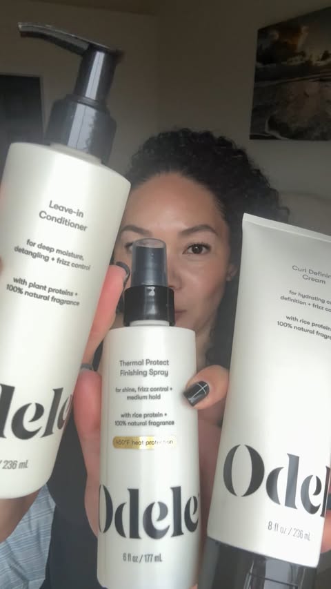 Instagram post by @krys.rep.set for Odele. Caption reads: ODELE HAIR CARE @odelebeauty #odelebeauty #ulta....