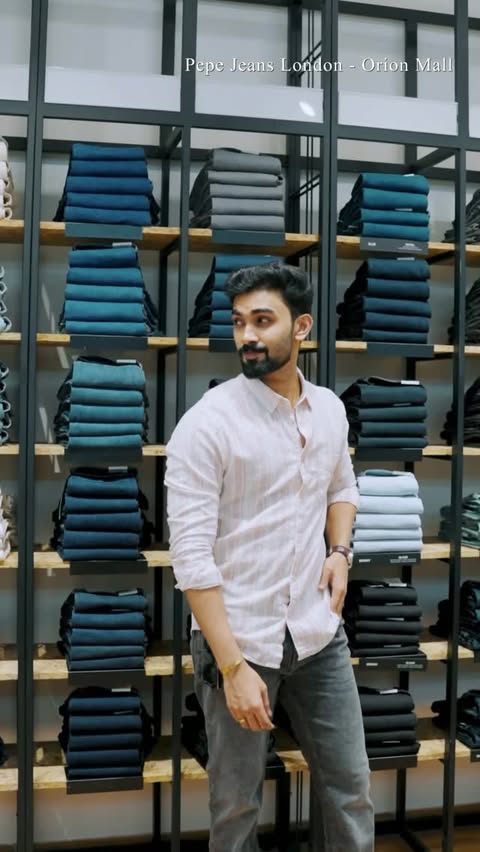 Instagram post by @rejo_oommen for Pepe Jeans London. Caption reads: If effortless fits and great denim are your thing,....