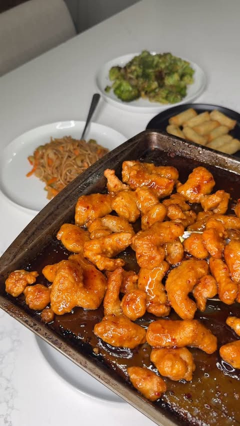 Instagram post by @cooksbya for InnovAsian Cuisine. Caption reads: Takeout cravings without the takeout wait 🙌🏾 I....