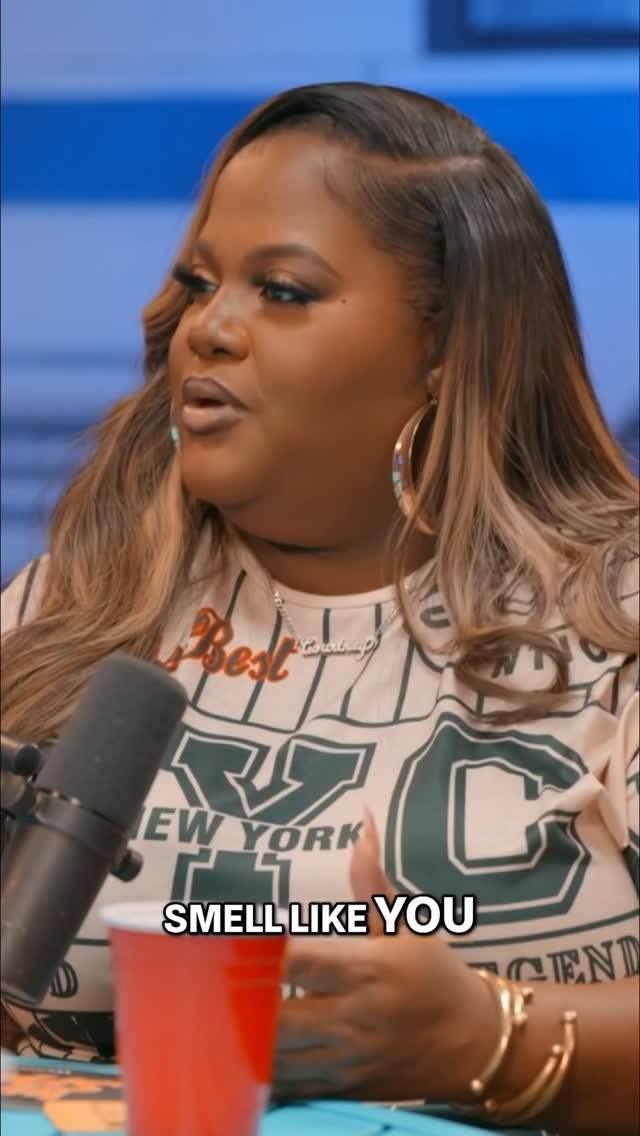 Instagram post by @nickcannon for Wondery. Caption reads: Not Courtney said she gotta sniff Michael Ealy 😩....