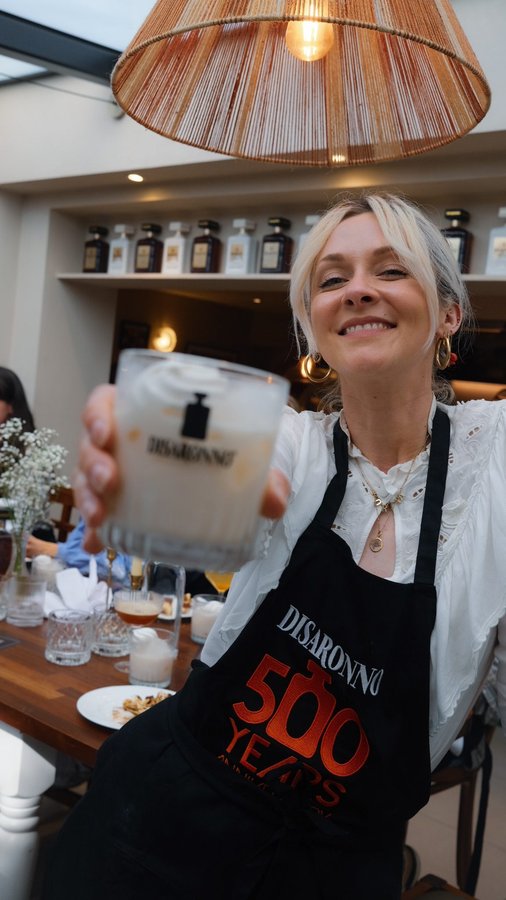 Instagram post by @portiaportiaaaa for Disaronno. Caption reads: Well wasn’t that just the most beautiful way to....