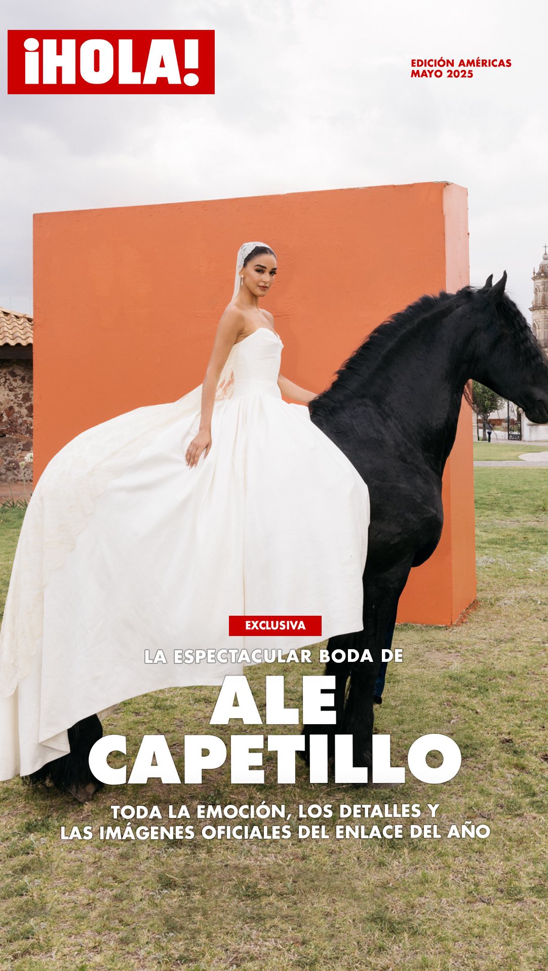 Instagram post by @alecapetilloga for Sisley Paris. Caption reads: [Portada Digital Exclusiva] Entre vestidos únicos,....