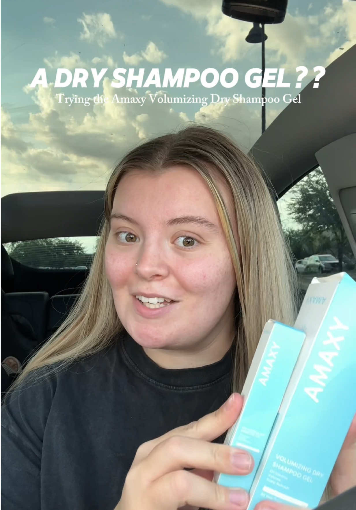 TikTok post by @jessicaa907 for Amaxy Beauty. Caption reads: Genuinely think I found my new favorite dry....