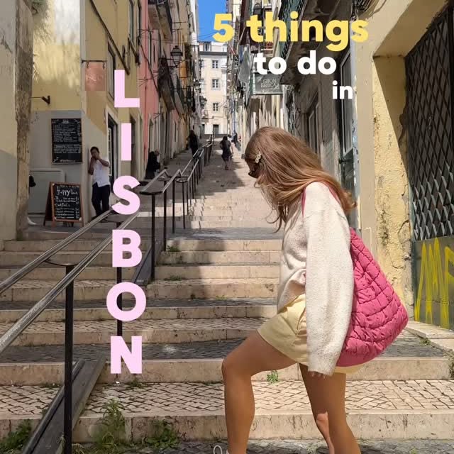 Instagram post by @jas.olivia for Skyscanner. Caption reads: ad You all know how much I loved Lisbon, so I had....