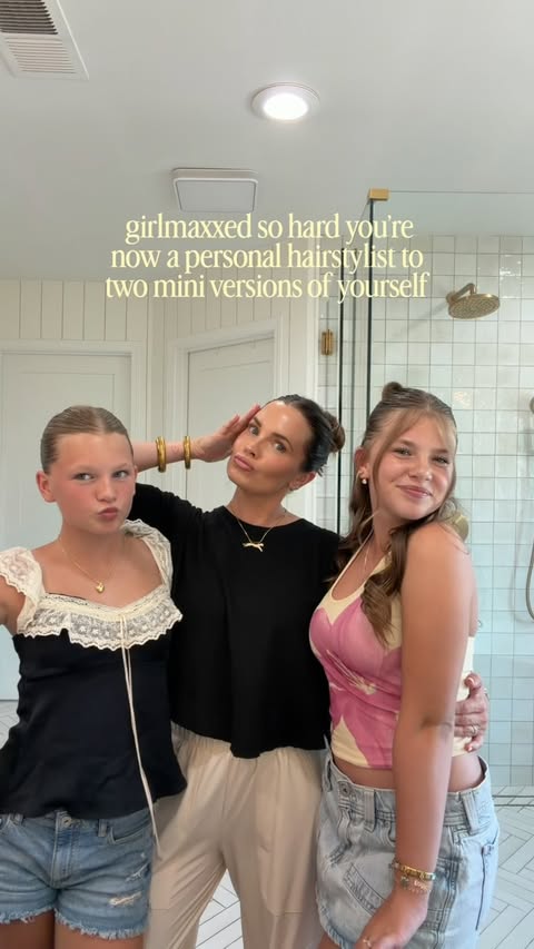 Instagram post by @britt_horton for BondiBoost. Caption reads: [...] back, but make it hair healthy 💁‍♀️....