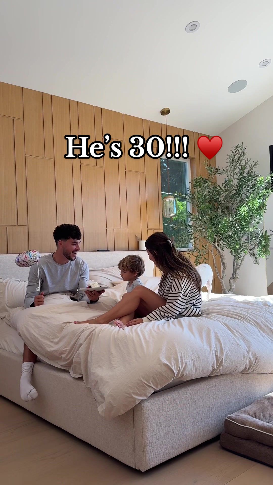 TikTok post by @aylawoodruff_ for Kodiak Cakes. Caption reads: [...] with a special breakfast. Thank you....