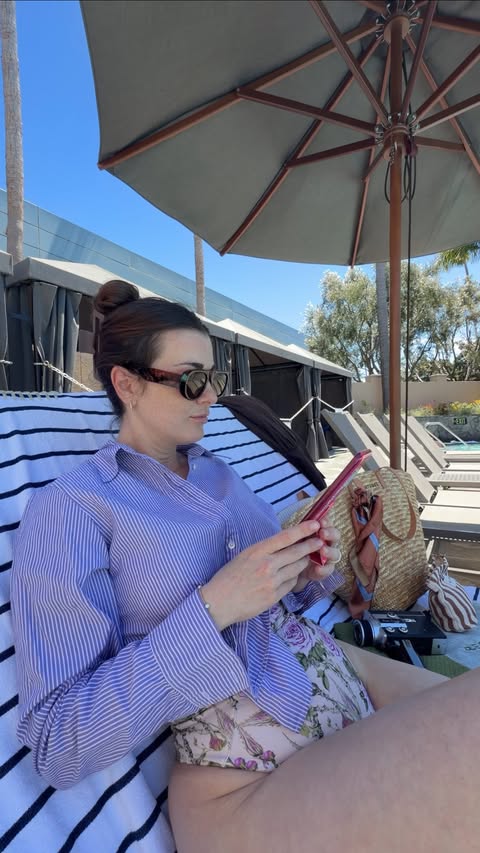 Instagram post by @daniellewalter for ResortPass. Caption reads: You deserve it!! Book on @resortpass vis the link....