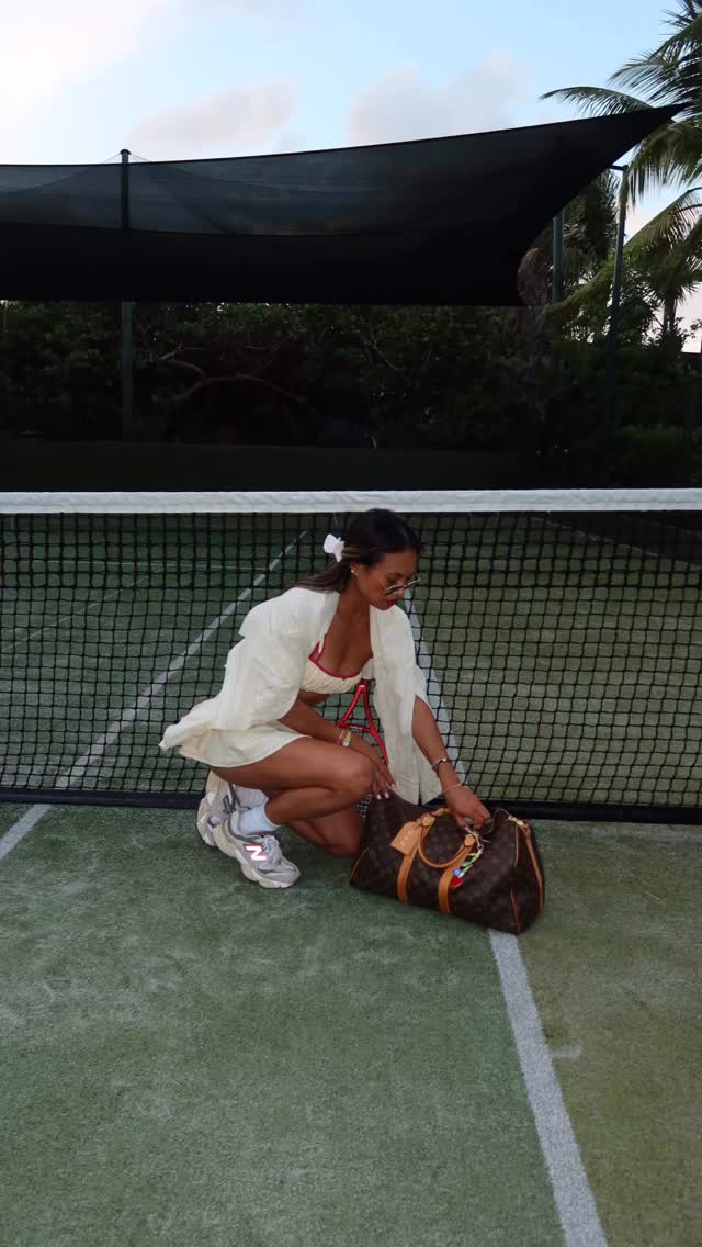 Instagram post by @chanellezie for Bose. Caption reads: Music on, game face on. Practice always feels....