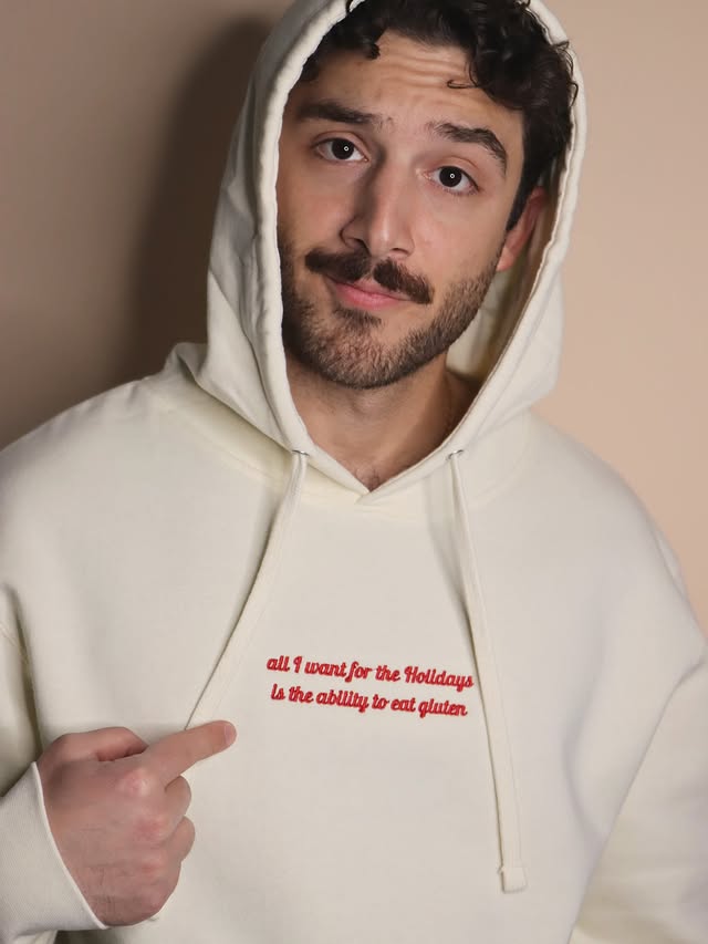 Instagram post by @philhatesgluten for Taste Republic. Caption reads: 🚨🚨HOLIDAY DROP WILL BE LIVE 12/3 at 12pm EST!!....