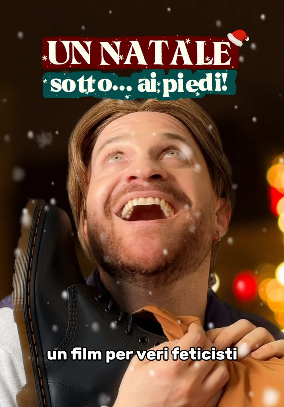 TikTok post by @paolocamilli for Dr Martens. Caption reads: [...] 🎄#Natale #adv @Dr. Martens  #xmas....