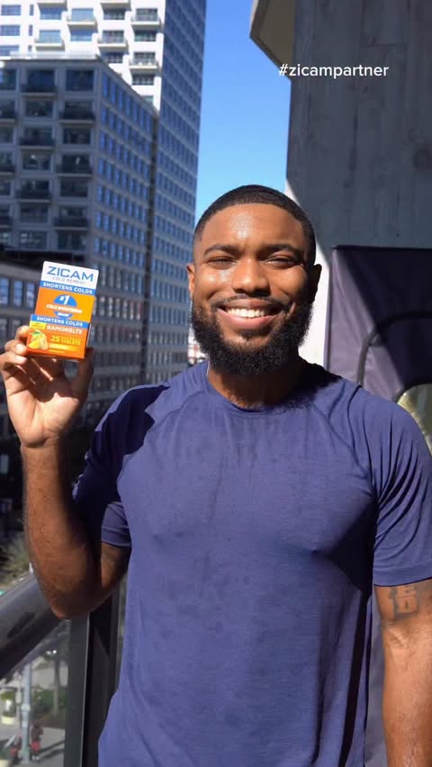 Instagram post by @iamspreadtheword for Zicam. Caption reads: @zicam is one of the steps I add early, when I’m....