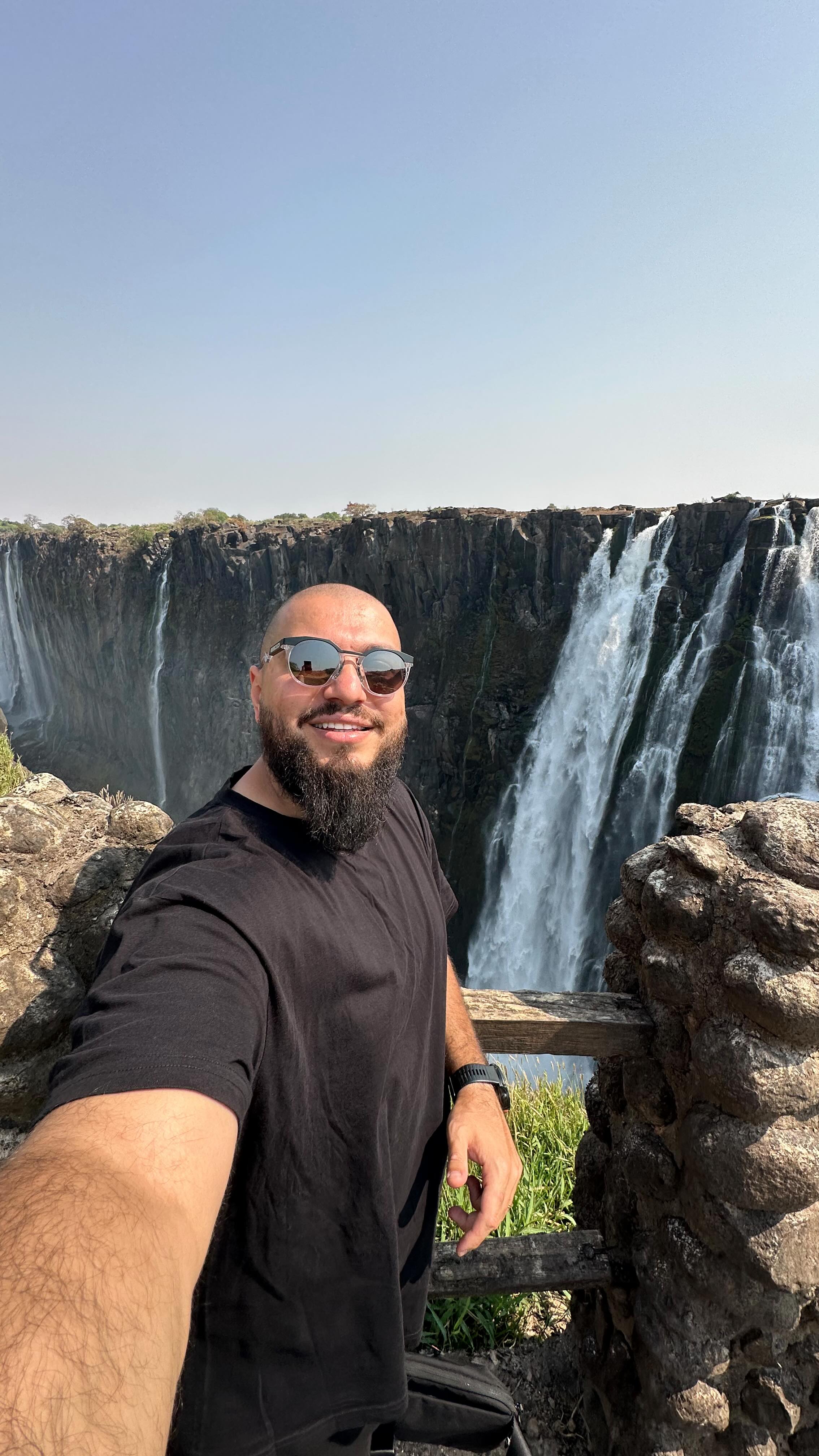 Instagram post by @davud for Holafly. Caption reads: As I travel most of the year, changing countries....