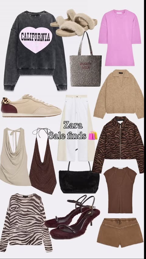 Instagram post by @sassyshortyb for Lauren Croker • Online Stylist. Caption reads: Zara sale finds! . Comment SHOP below to receive a....