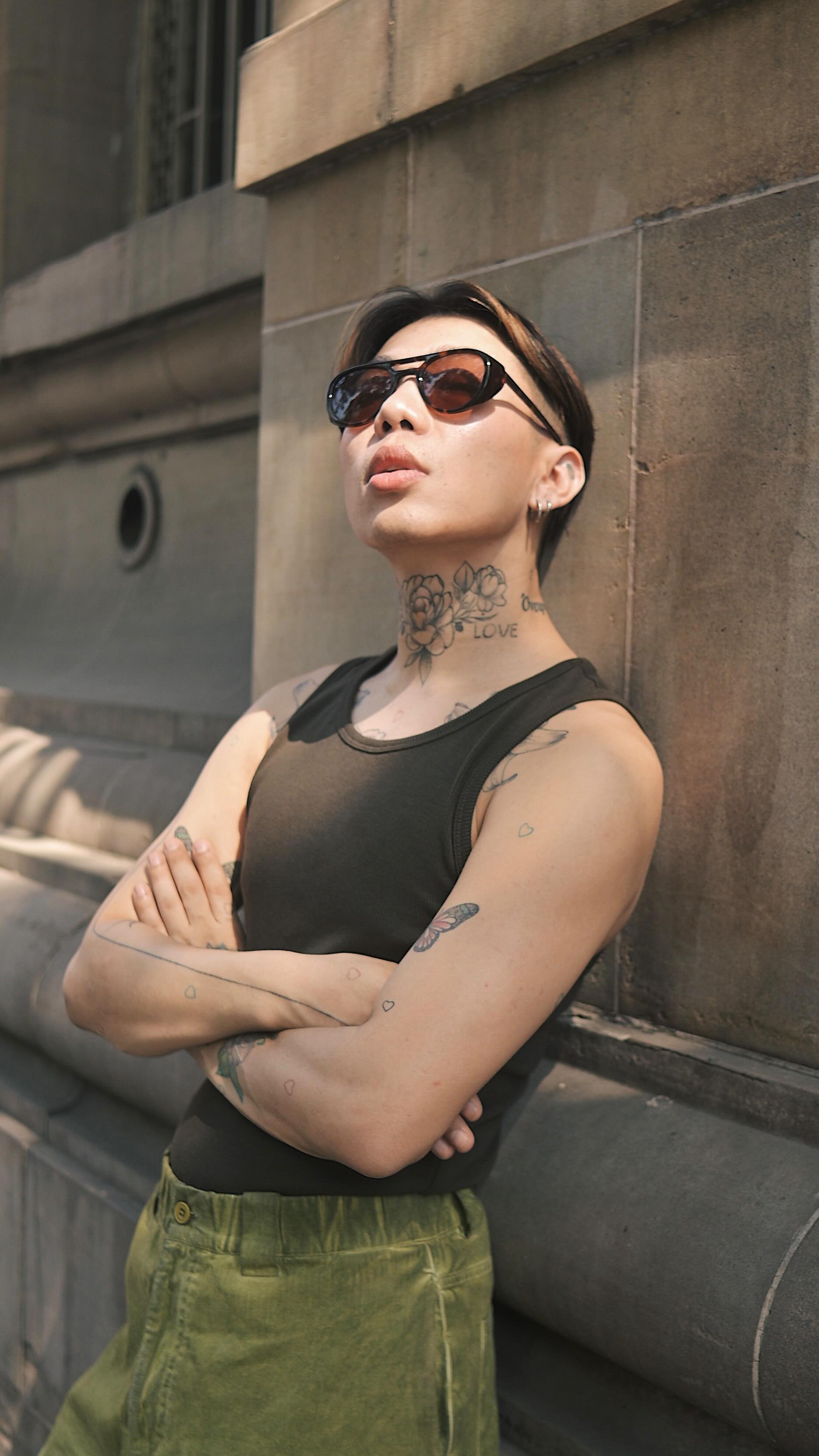 Instagram post by @johndominicrai for John Jacobs Eyewear. Caption reads: Stepping into today with the Coastline frame from....