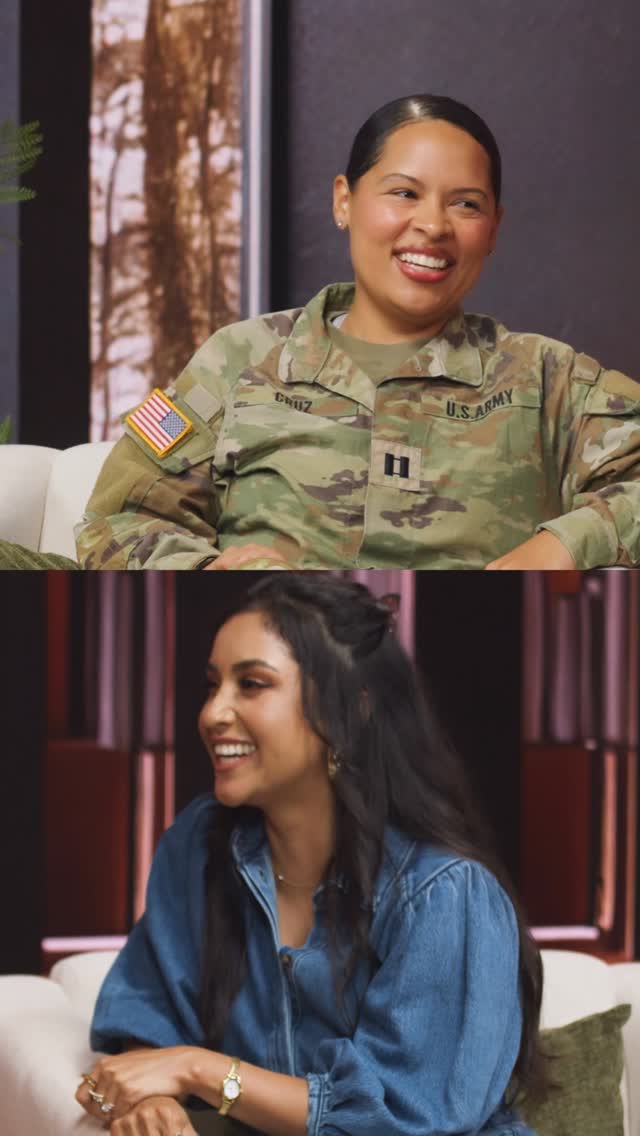 Instagram post by @dulcecandy for GoArmy. Caption reads: From combat boots to bedtime stories, we can do....