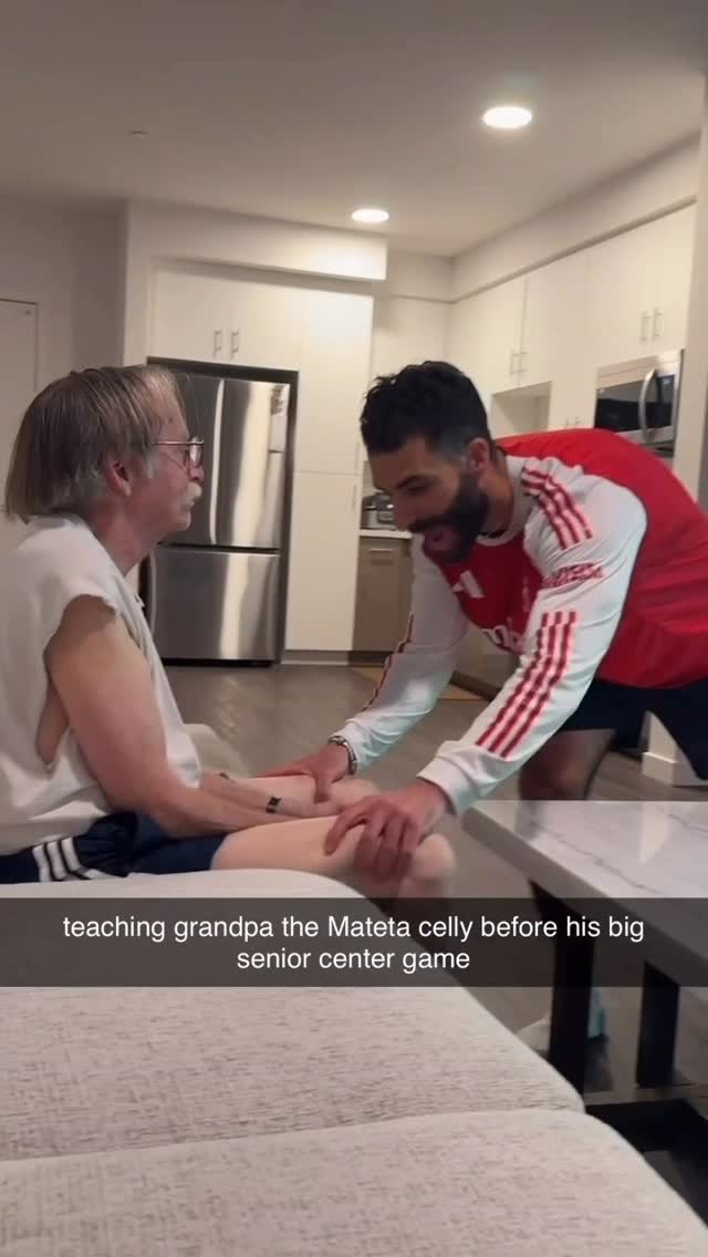 Instagram post by @adiazran for Premier League. Caption reads: had to make sure he’s prepped for the big moment....