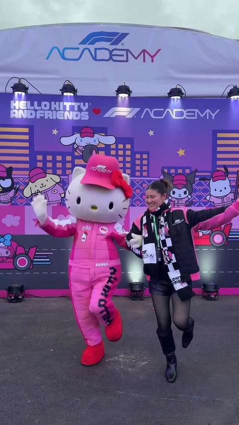 Instagram post by @kirstentitus for Hello Kitty. Caption reads: I’m no longer just a @hellokitty girl, I’m a....