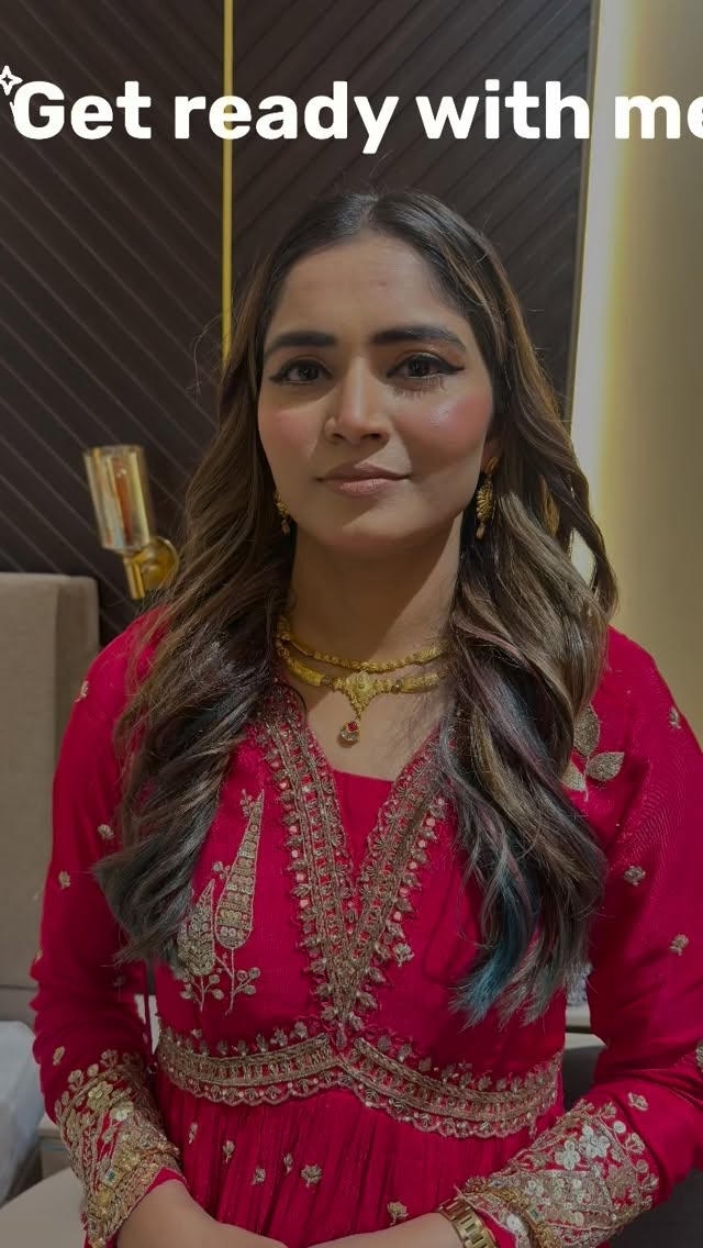 Instagram post by @karishma_rathore22 for SUGAR Cosmetics. Caption reads: Get ready with me 💄
@trysugar 
.
.
#selfmakeup....