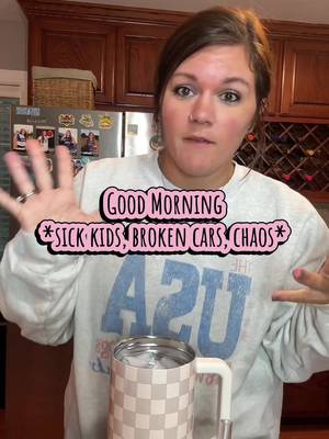 TikTok post by @medicmom494 for Lemme. Caption reads: [...] Wednesday! #morningvlog #fyp #momlife @lemme....