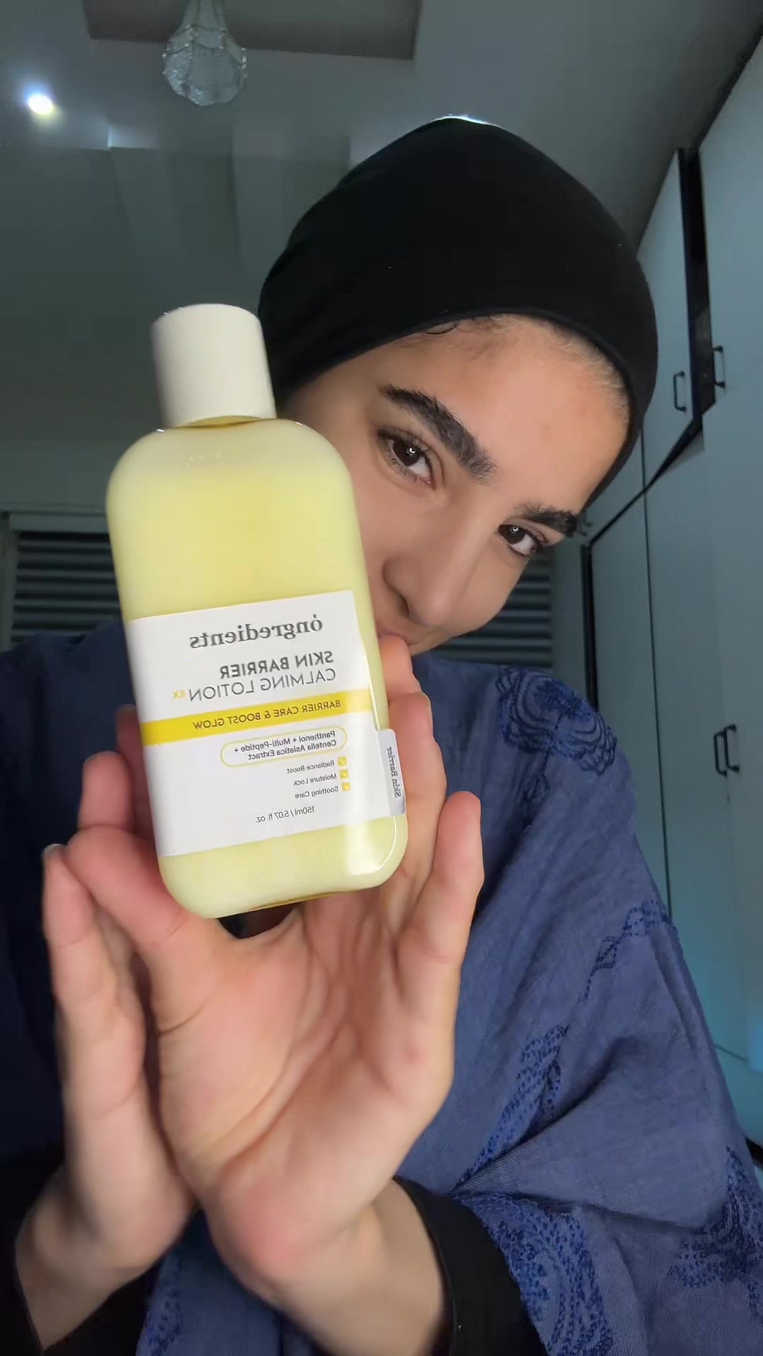 TikTok post by @abrarahh for Ongredients US Store. Caption reads: [...] ✨ shop below 😝 @ongredients US @ongredients....
