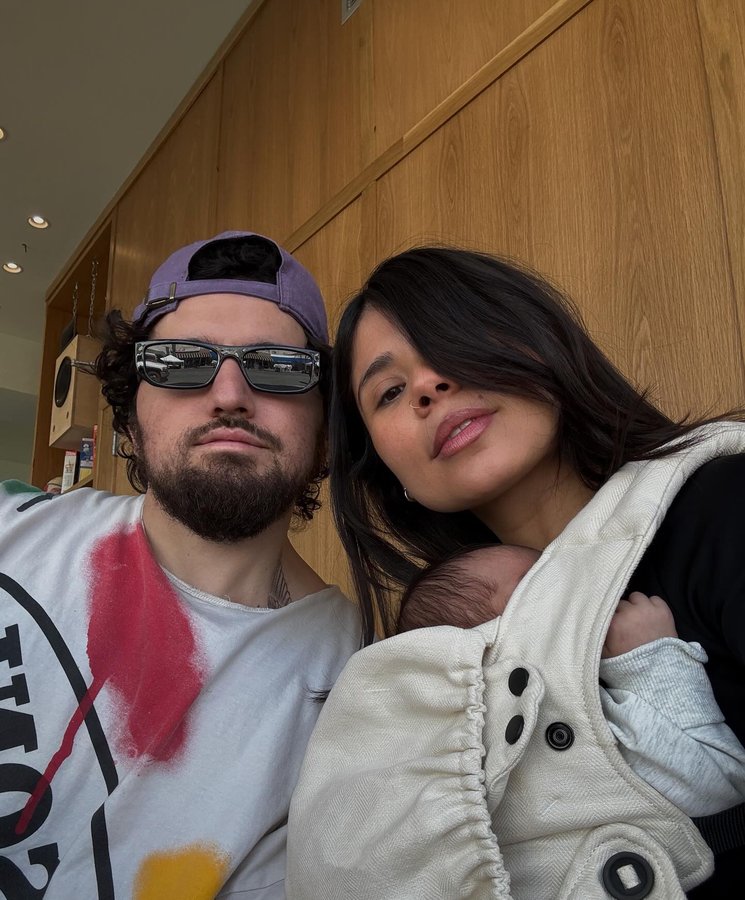 Instagram post by @chelseyamaro for Baby Tula. Caption reads: sundays >>>.