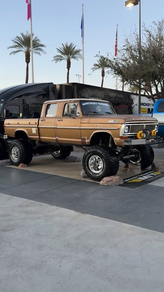 Instagram post by @solomonlunger for MickeyThompsonTires. Caption reads: So surreal that this is real life 🙏

There’s....