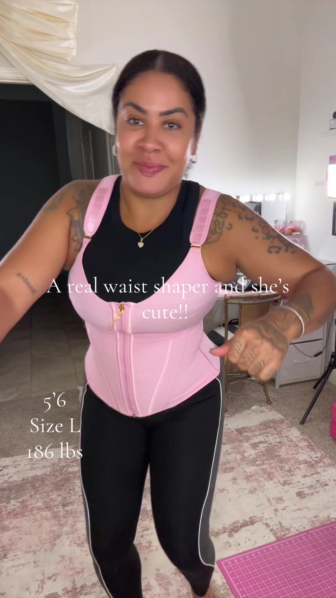 TikTok post by @mariejanae2 for SHAPSHE US. Caption reads: My everyday girl @shapshe_official_store....