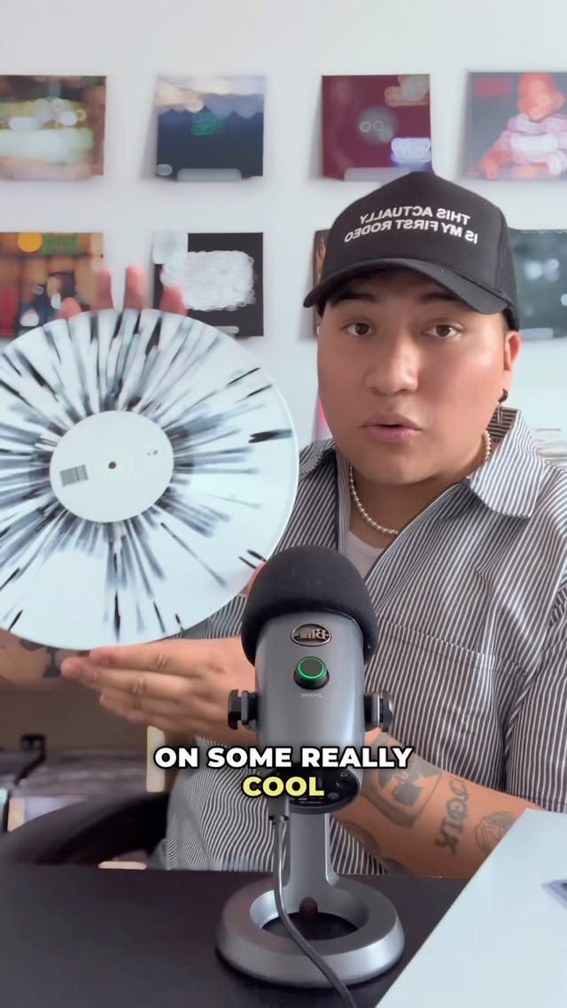 Instagram post by @plastic.disc for Def Jam Recordings. Caption reads: @defjam has been dropping some sick vinyl for....