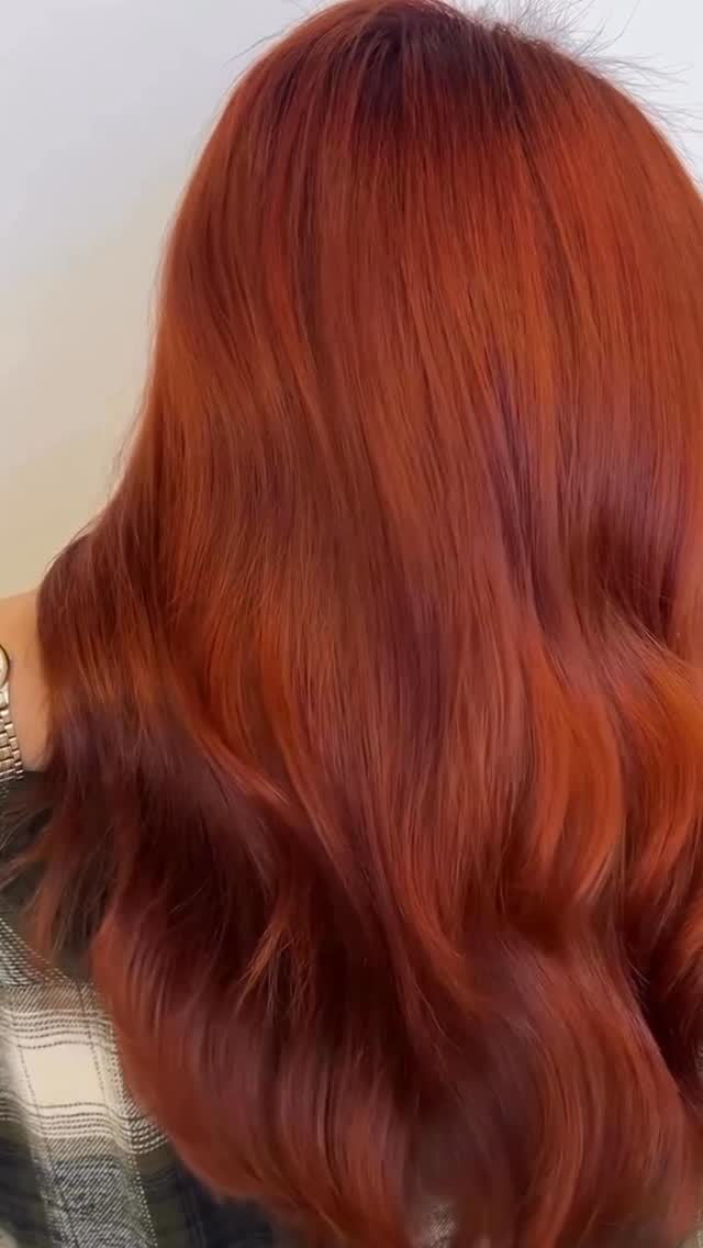 Instagram post by @hairbrained_official for Moroccanoil Professionals. Caption reads: It’s that time of the year when hair matches the....