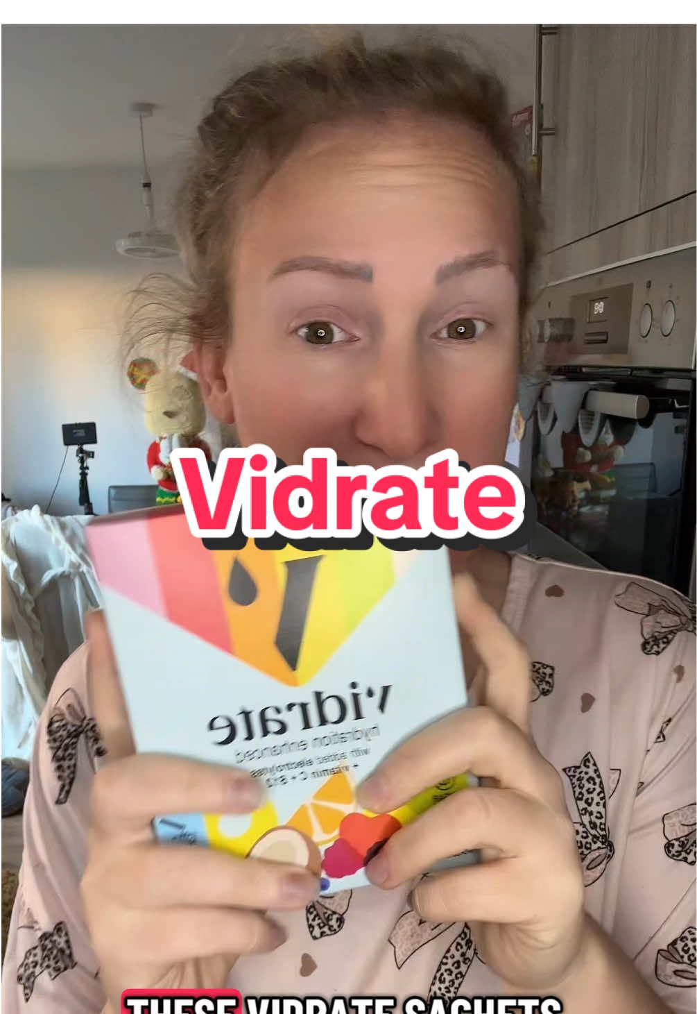TikTok post by @livelovelaugh1992 for ViDrate. Caption reads: [...] but you were actually dehydrated....