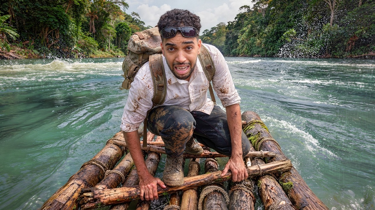 YouTube post by @Niko for Odoo. Caption reads: I Travelled Around The Entire Earth With $0: SOUTH....