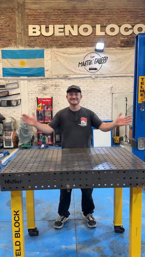 Instagram post by @martingallegooficial for Temu. Caption reads: [...] Seeger 😂

Descargate la app de Temu y busca....