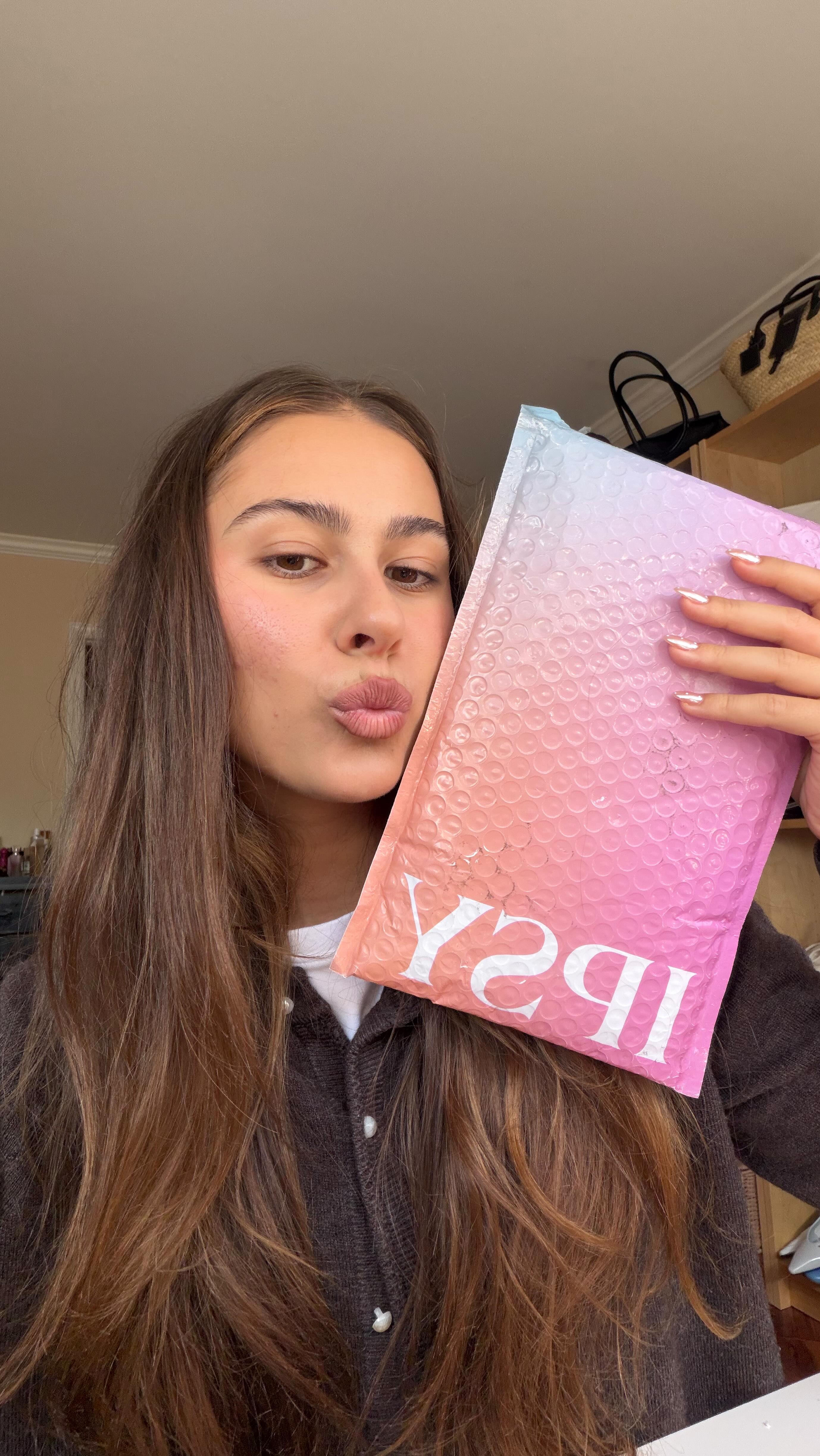 Instagram post by @emilyalexaander for Eva NYC. Caption reads: Getting honeymoon ready with some new products....