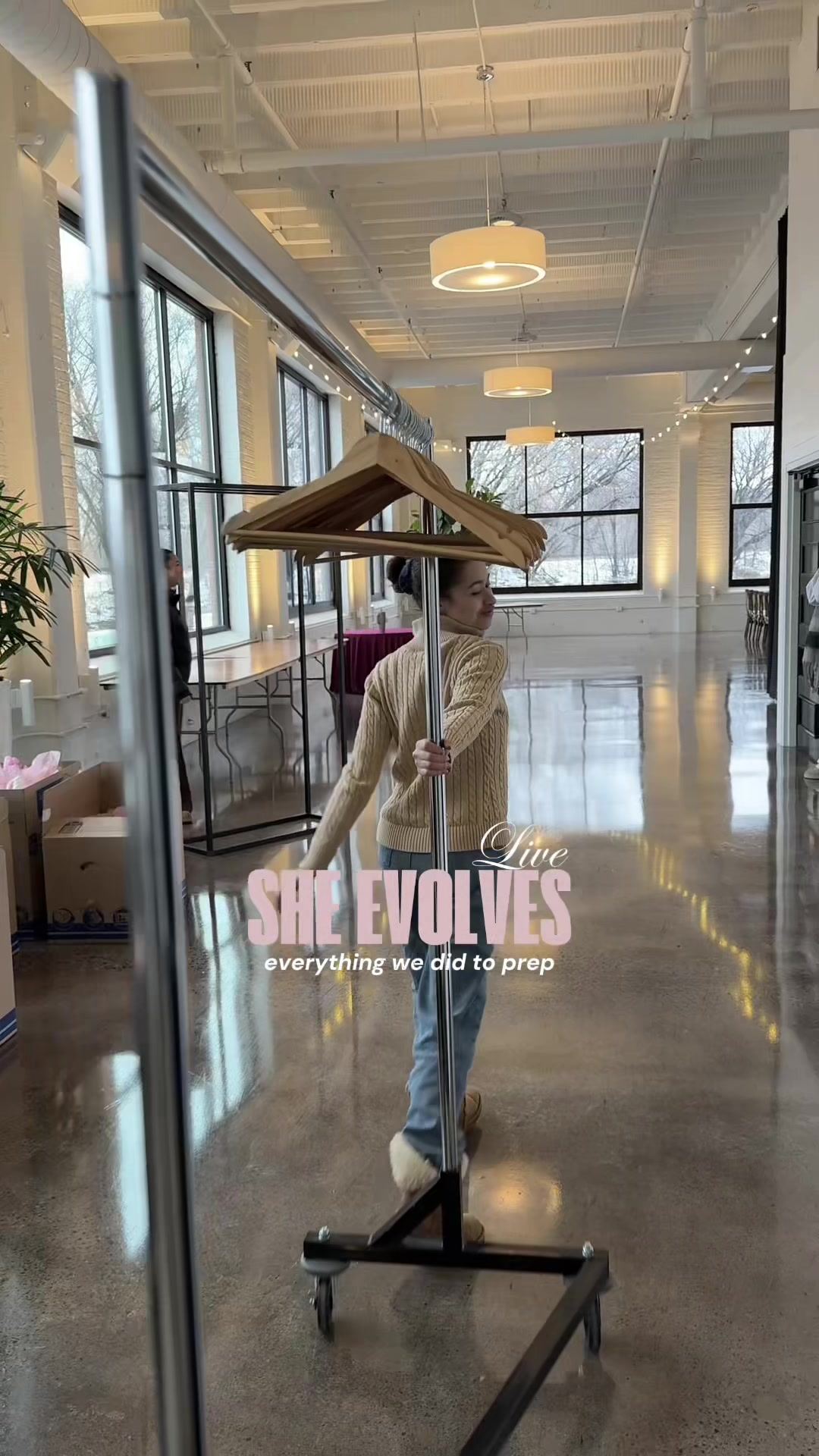 TikTok post by @xoxobahja for Grande Cosmetics. Caption reads: She Evolves Prep ✨🪩  Except I didn’t record a....