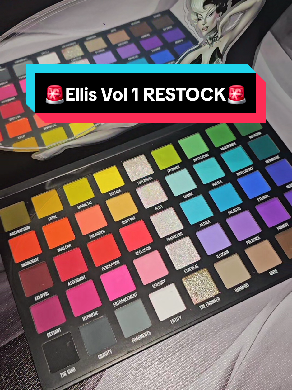 TikTok post by @codyjayartistry for Blend Bunny Cosmetics. Caption reads: [...] Atlantis Volume 1 palette from @Blend Bunny....