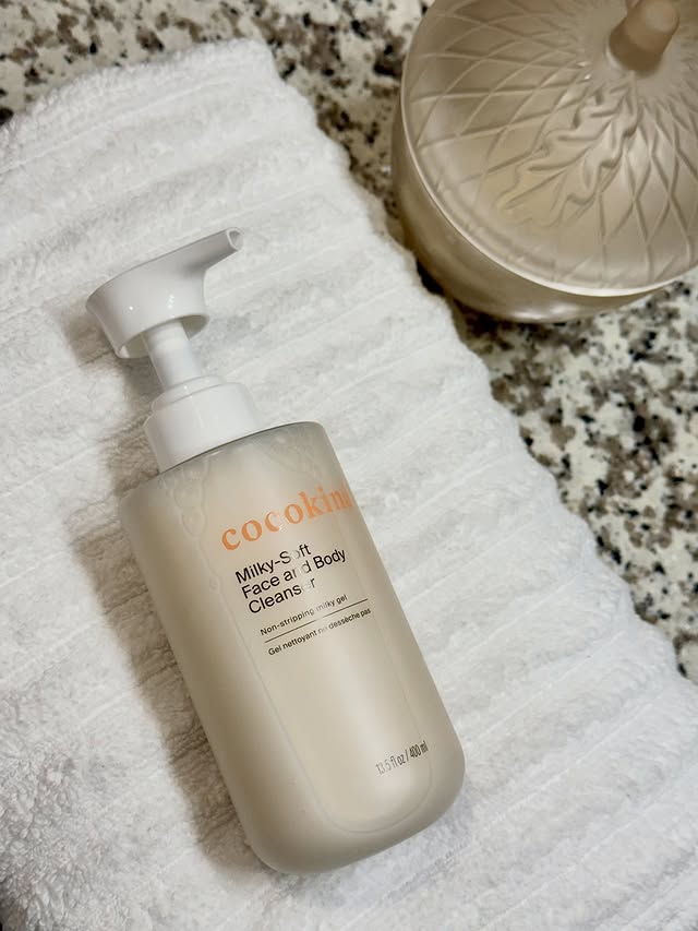 Instagram post by @makeup.by.umber for Cocokind. Caption reads: New from @cocokind this Milky Soft Face & Body....