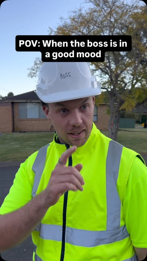 Instagram post by @twoaussiedadss for Krispy Kreme Doughnuts. Caption reads: Whaaat a boss 🍩 Celebrate National Tradies Day....