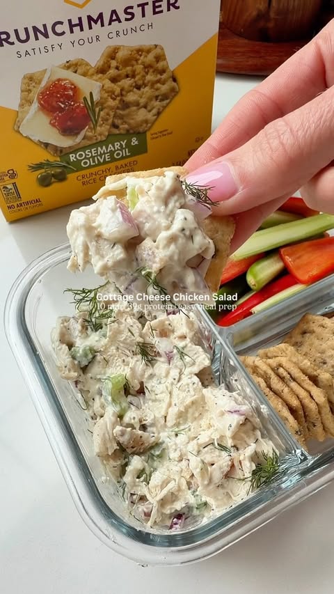 Instagram post by @eatingbirdfood for Crunchmaster Crackers. Caption reads: [...] all week. 🍗🧀 Pair it with....