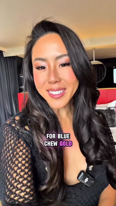 Instagram post by @luvbites.co for BlueChew. Caption reads: [...] bed just got a whole lot spicier with....